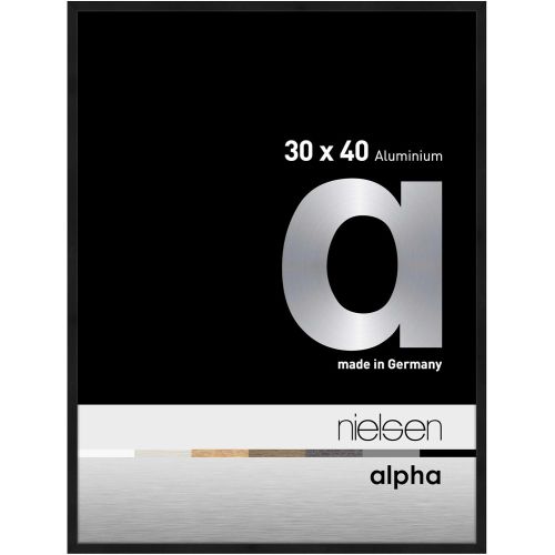 Cadre aluminium Nielsen Alpha - Noir mat