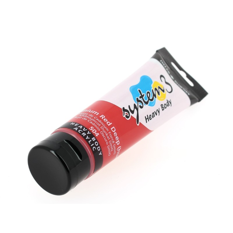 System 3 Heavy Body de Daler-Rowney, peinture acrylique épaisse