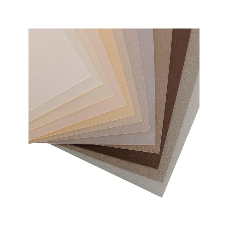 Papier Canson MI Teintes gris - Pack de 10 feuilles 160g