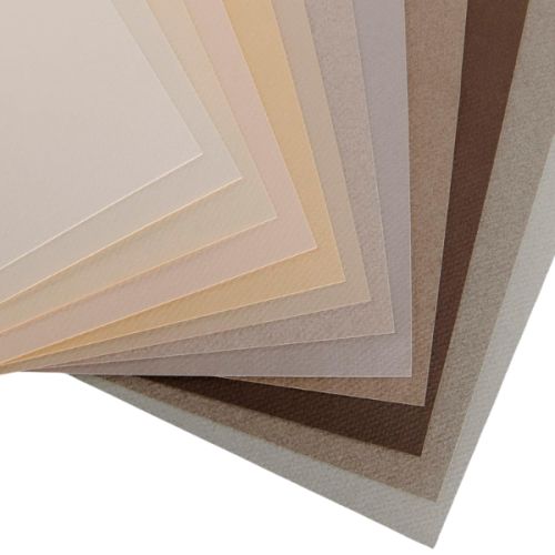 Papier Canson MI Teintes gris - Pack de 10 feuilles 160g