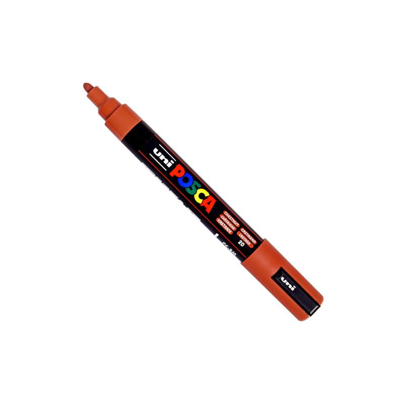 Lot de 8 marqueurs POSCA PC5M couleurs portrait - pointe conique moyenne