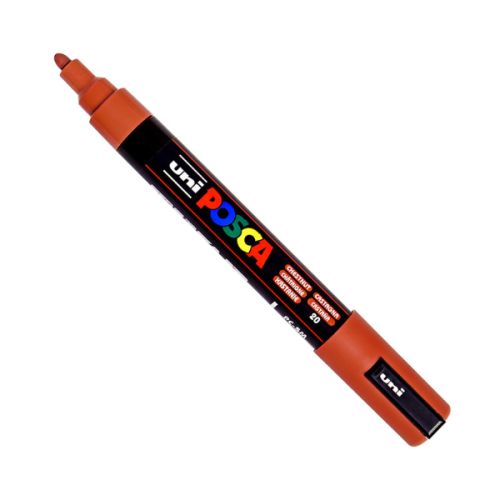 Lot de 8 marqueurs POSCA PC5M couleurs portrait - pointe conique moyenne