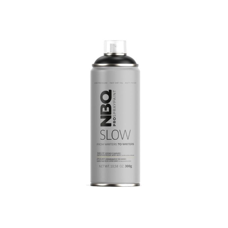 Bombe NBQ Slow - peinture aérosol basse pression pour graffiti et street art