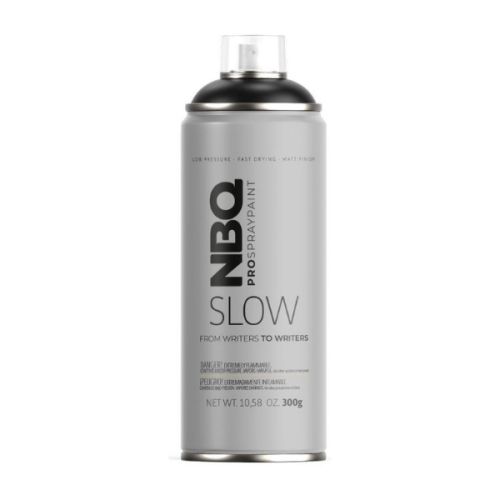 Bombe NBQ Slow - peinture aérosol basse pression pour graffiti et street art
