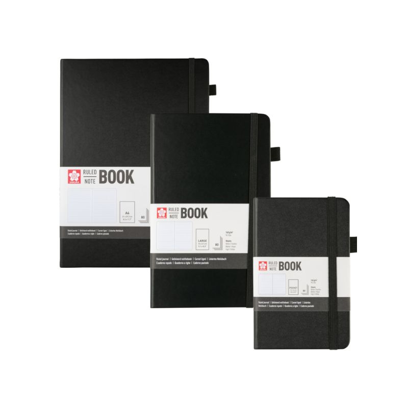 Carnet ligné Sakura 80 pages - papier 140g