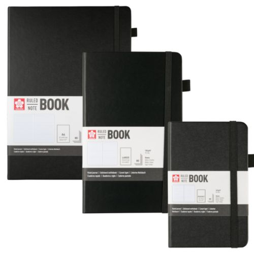 Carnet ligné Sakura 80 pages - papier 140g