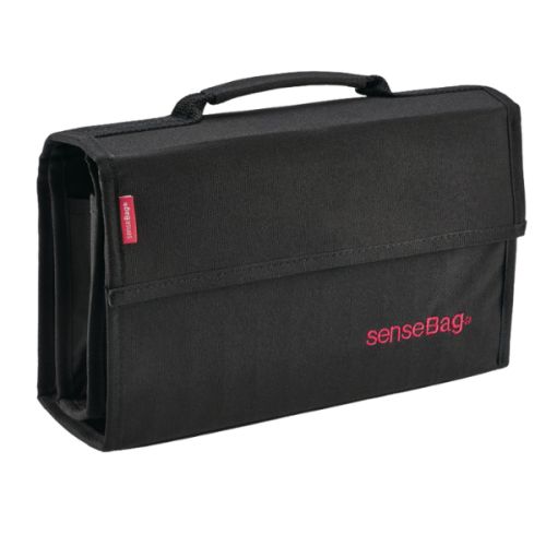 Mallette en tissu noir pour 72 marqueurs - Sensebag