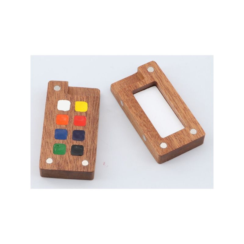 Micro Palette nomade Art & Go - 8 couleurs aquarelles Gansai