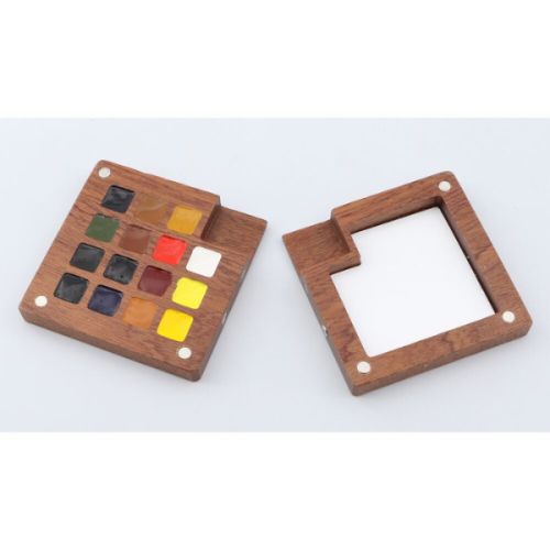 Mini Palette Art & Go - 15 couleurs aquarelle Gansai