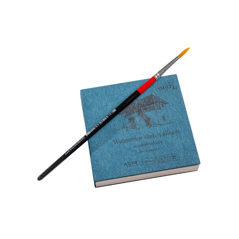 Mini bloc papier aquarelle 280g format carré 9x9cm - SM-LT