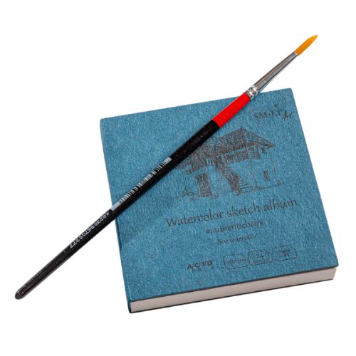 Mini bloc papier aquarelle 280g format carré 9x9cm - SM-LT