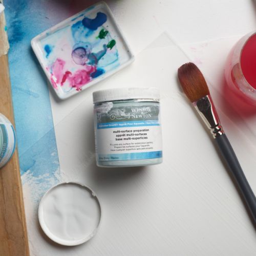 Apprêt aquarelle Winsor & Newton multi-surfaces - Blanc
