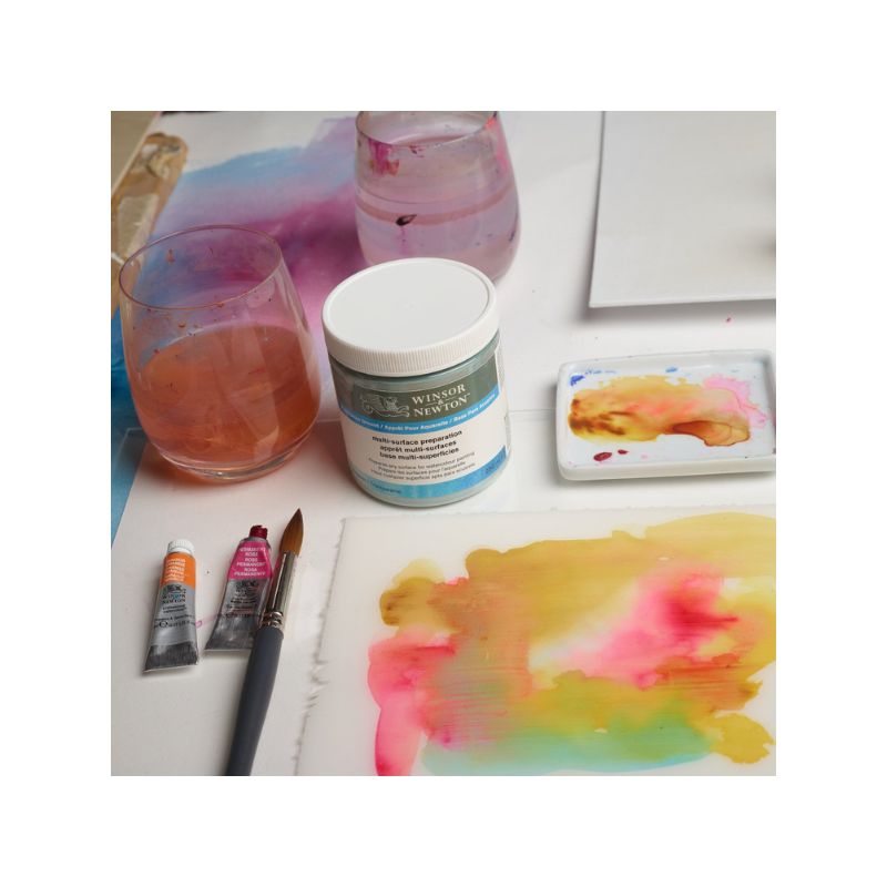 Préparation support aquarelle multi-surfaces - Transparent - Winsor & Newton