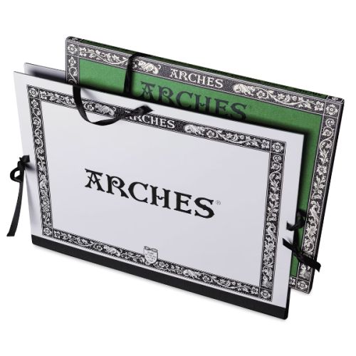 Bloc aquarelle Arches 100% coton + carton à dessin offert