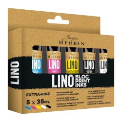 Set d'encres linogravure extra-fine Brause