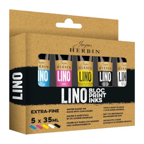 Set d'encres linogravure extra-fine Brause