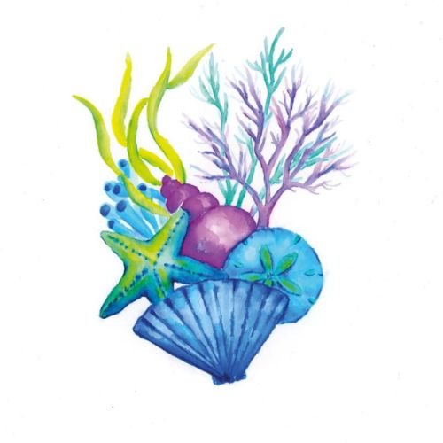 6 feutres Goldfaber aquarellables double pointe - Seashells - Faber-Castell