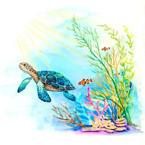 Assortiment de 24 crayons aquarellables GoldFaber - Edition Underwater Treasures