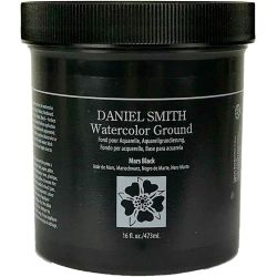 Fond pour aquarelle 118ml -Noir de mars - qualité similaire au papier aquarelle pressé à froid - toutes surfaces - Daniel Smith
