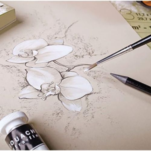 Papier multi techniques bloc Paint'On MIX6 - Clairefontaine