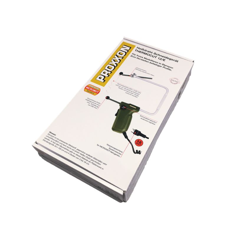 Coupeur fil chaud Proxxon - THERMOCUT 12/E + Transformateur NG 2/S