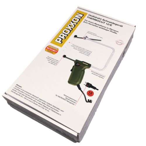 Coupeur fil chaud Proxxon - THERMOCUT 12/E + Transformateur NG 2/S