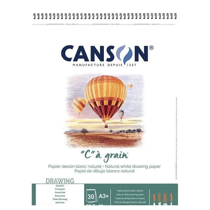 Bloc Canson C à grain - 224gr