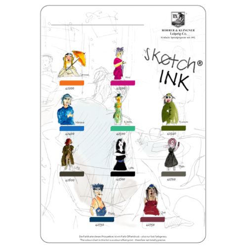 Encre SketchInk flacon 50ml - Rohrer & Klingner
