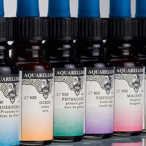 Peinture aquarelle à base d'encre acrylique Aquarellfarbe - Rohrer & Klingner