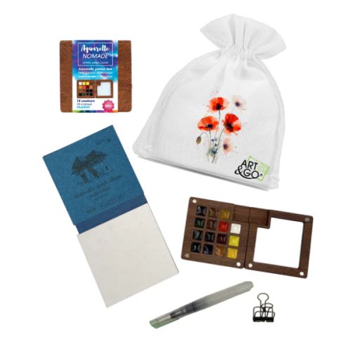 Le baluchon de l’aquarelliste - Art & Go