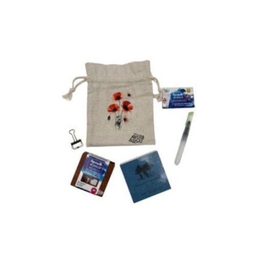Le baluchon de l’aquarelliste - Art & Go - kit aquarelle de voyage