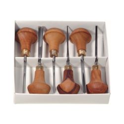 Set 6 outils Pfeil pour gravure sur linoleum - Jeu n°C