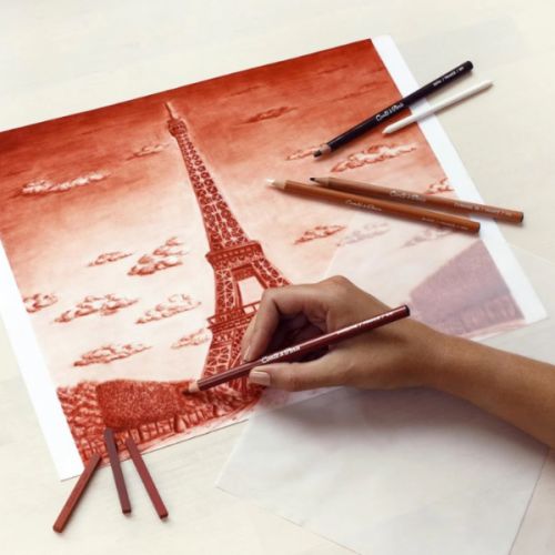 Crayons, carrés et accessoires pour dessin et esquisse - Conté à Paris
