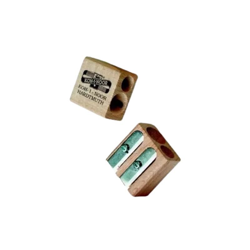 Taille-crayon double en bois Koh-I-Noor
