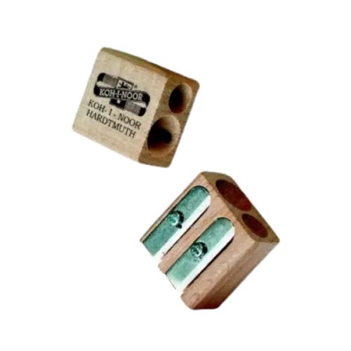 Taille-crayon double en bois Koh-I-Noor