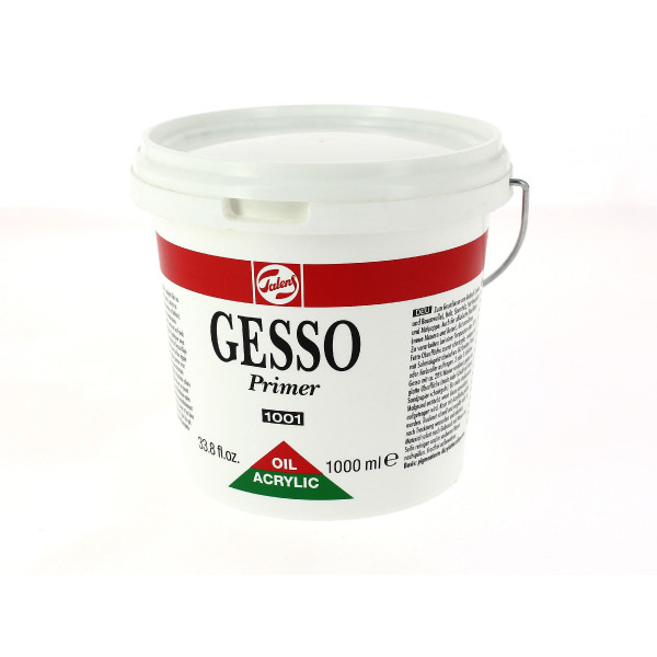 Gesso - Blanc - Apprêt pour peinture acrylique - Sennelier - Sachet de  500ml - Pas cher