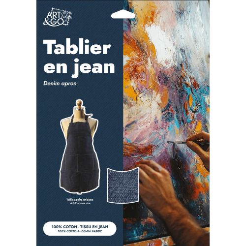 Tablier pour enfant en jean