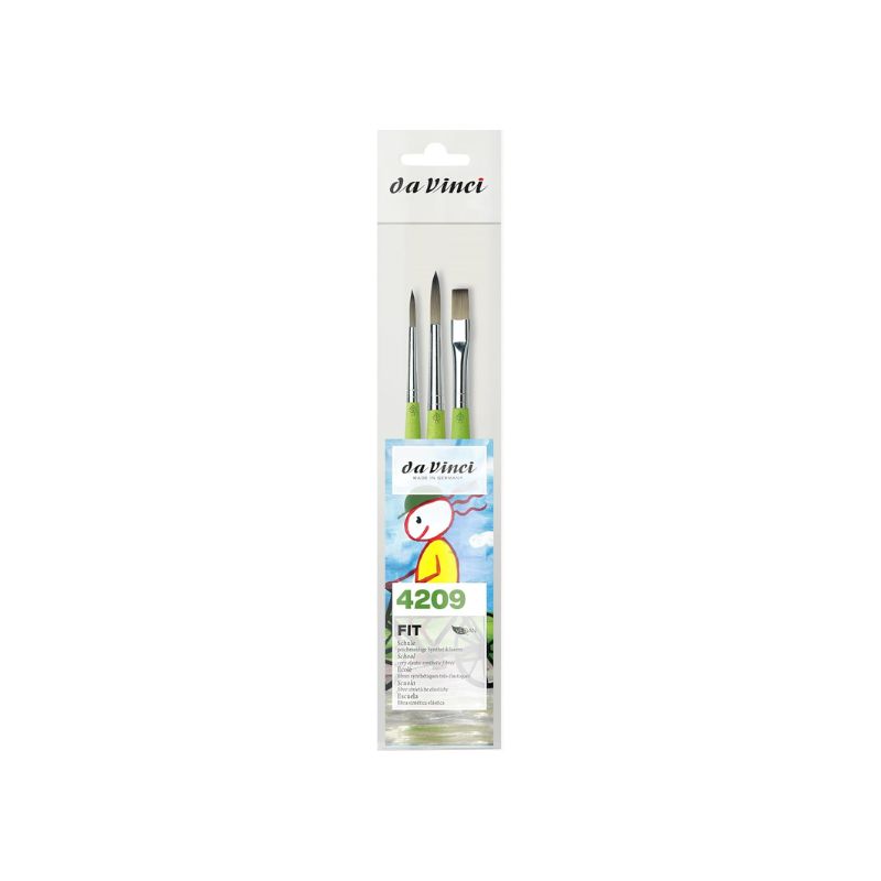 Set de 3 pinceaux Fit - Da vinci