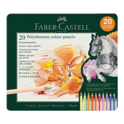 Crayons de couleurs Polychromos Faber-Castell  - 20 nouvelles couleurs