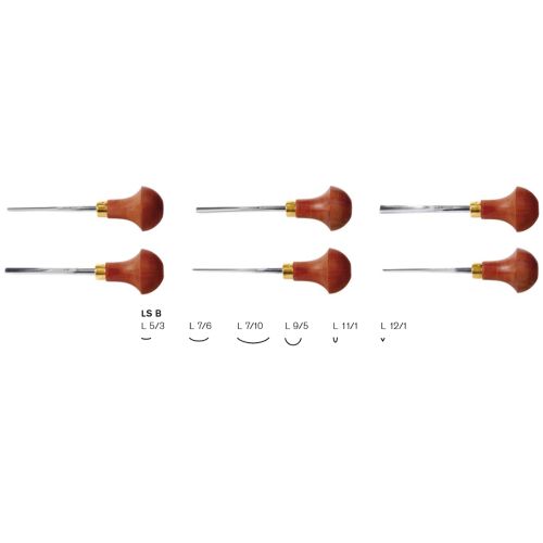 Set 6 outils Pfeil pour gravure sur linoleum - Jeu n°B