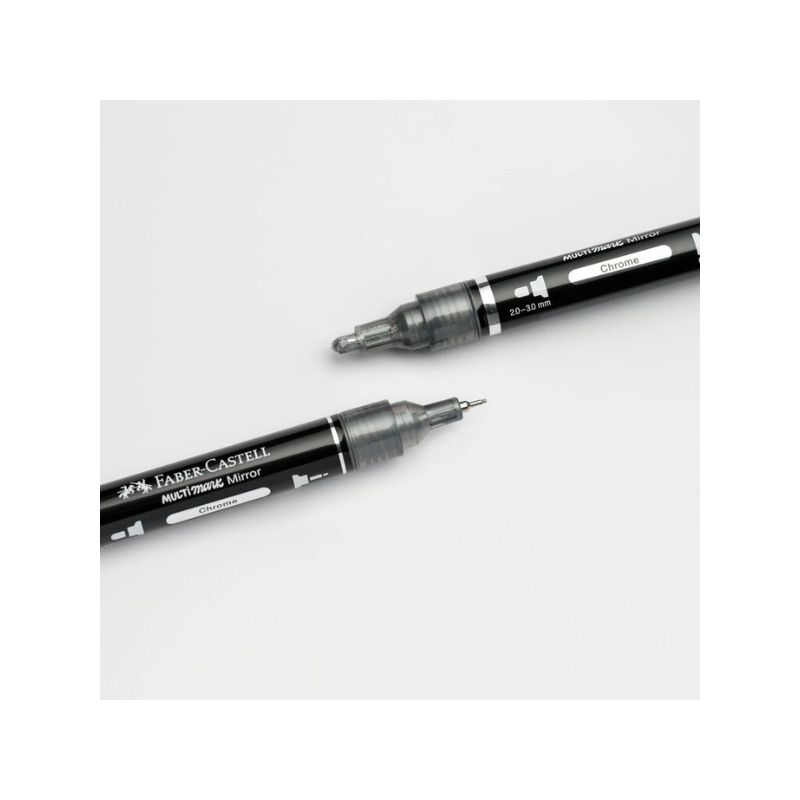 Marqueur double pointe Multimark effet miroir - Faber-Castell