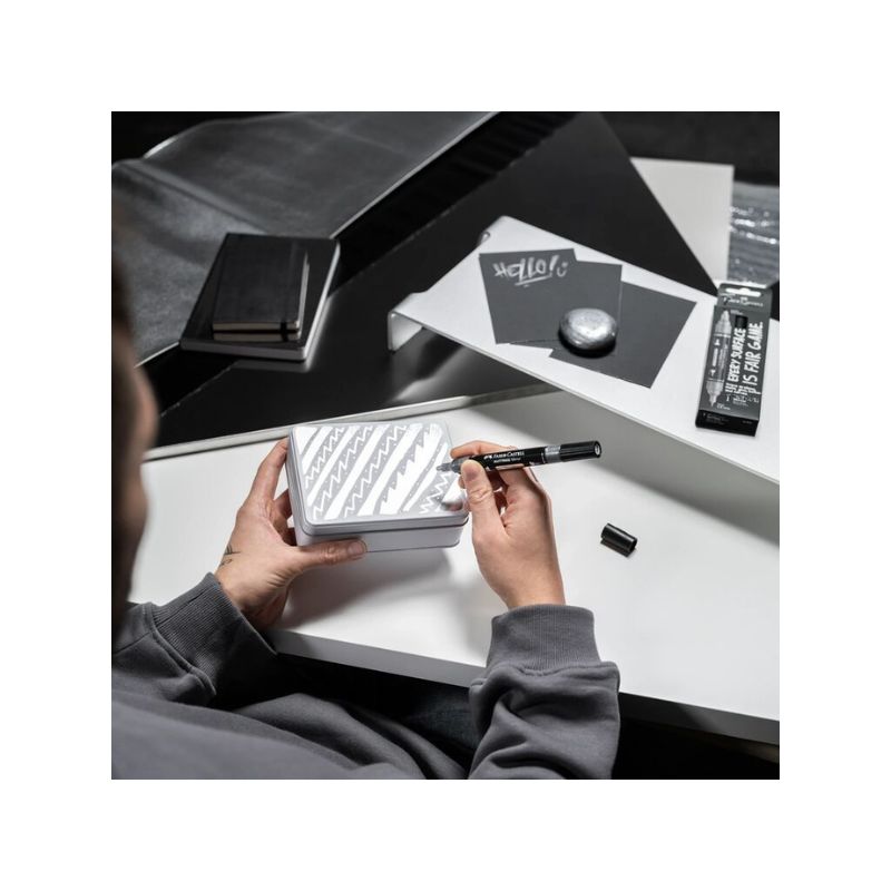Marqueur Multimark Faber-Castell effet miroir chrome