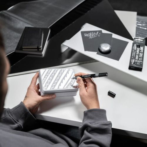 Marqueur Multimark Faber-Castell effet miroir chrome