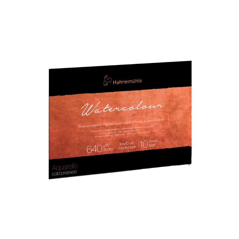 Bloc aquarelle Watercolour 640gr 100% coton - Hahnemühle