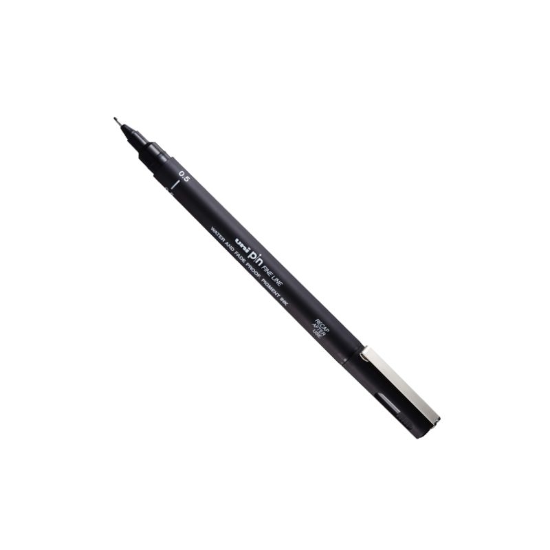 Set 8 feutres écriture et dessin Uni Pin couleurs 0.5mm - Uni-Ball