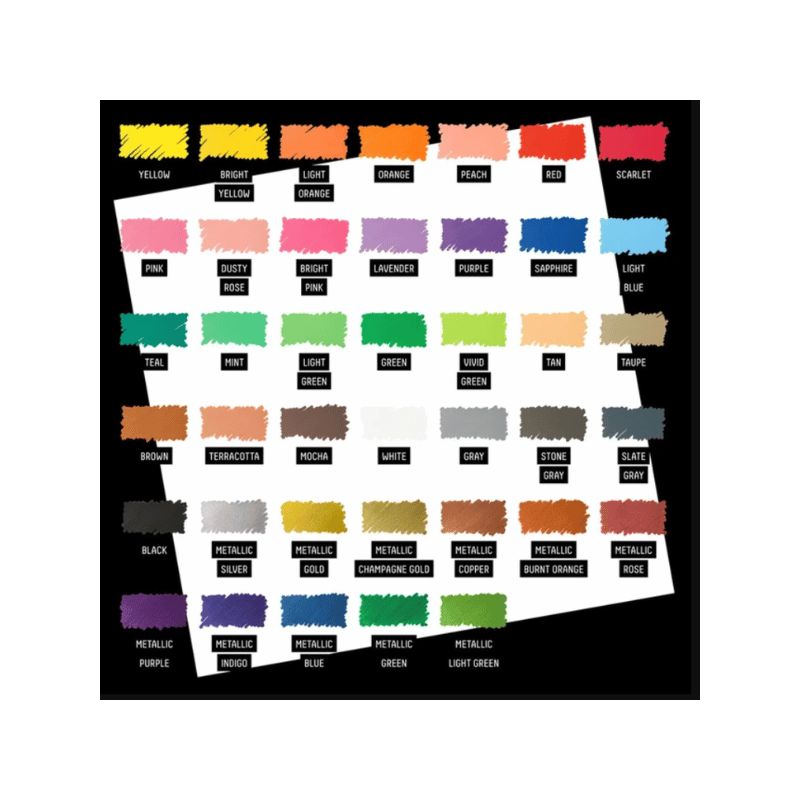 Coffret 40 marqueurs peinture acrylique 2mm Liquitex