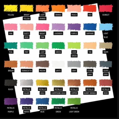 Coffret 40 marqueurs peinture acrylique 2mm Liquitex