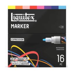 Coffret 16 marqueurs acrylique Liquitex