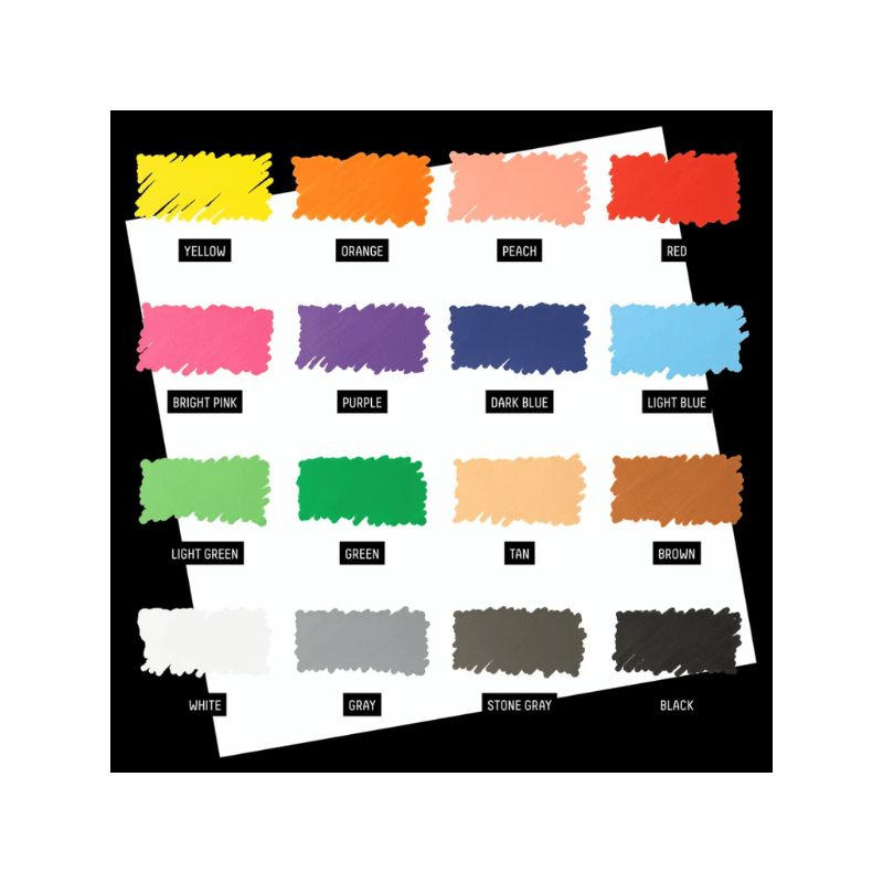 Liquitex Marker Set Expression - 16 marqueurs acrylique multi-supports Liquitex