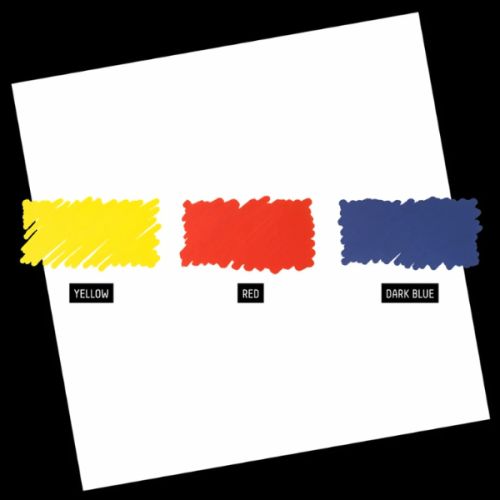 Liquitex Marker Set Primaire - 3 marqueurs acrylique Liquitex multi-surfaces